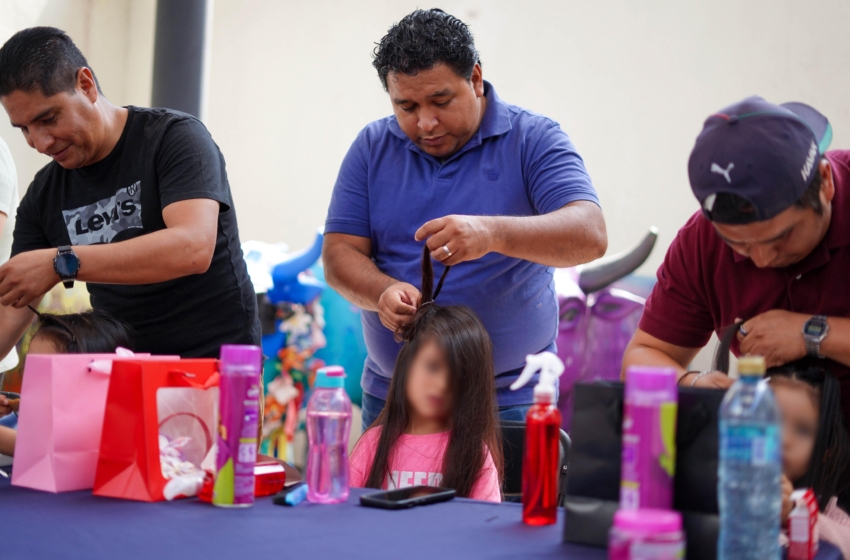  Corregidora reúne a 40 papás y sus hijas en taller para fortalecer la convivencia familiar