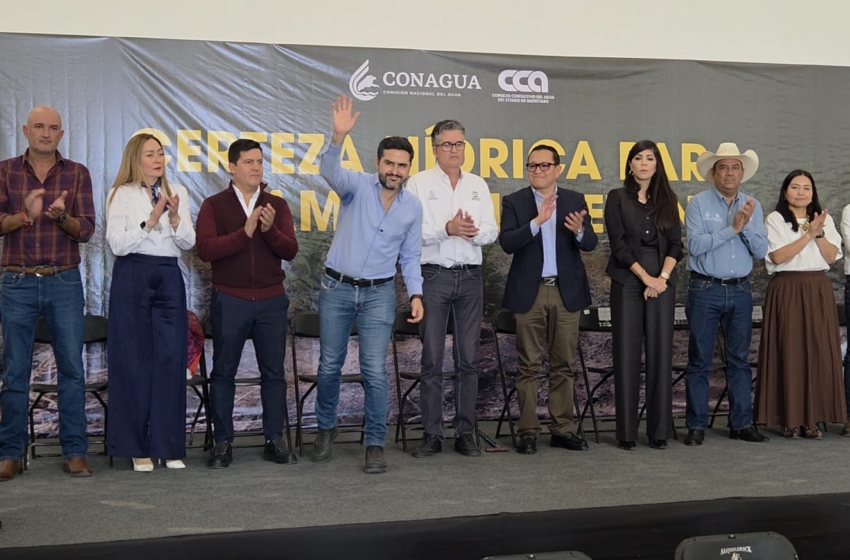  Agustín Dorantes reúne a productores y Conagua para dar certeza al campo sobre el uso del agua