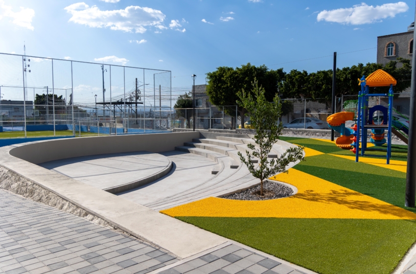  SEJUVE reporta rehabilitación de 49 canchas y 11 parques en Querétaro
