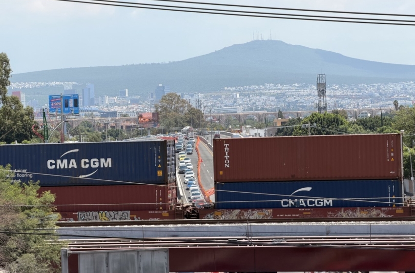  Querétaro se prepara para su última semana de cortes viales por el tren