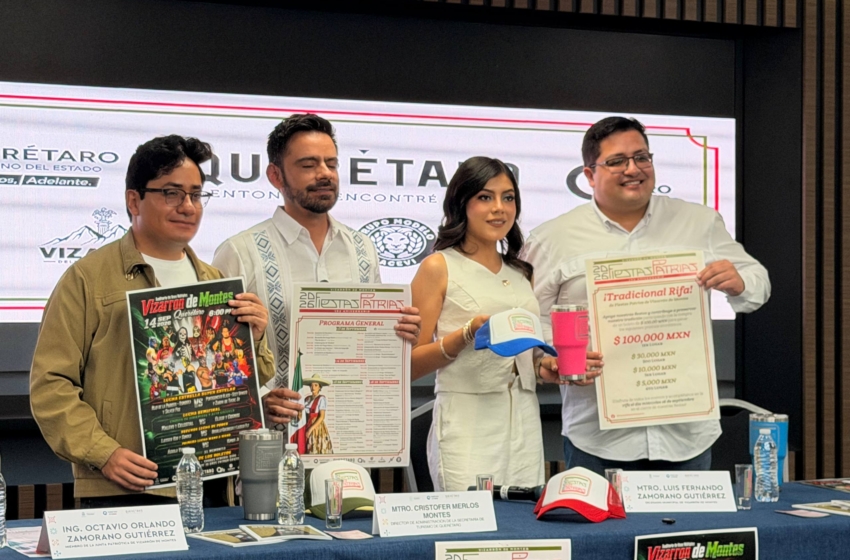  Vizarrón de Montes celebrará sus Fiestas Patrias con cuatro días de actividades