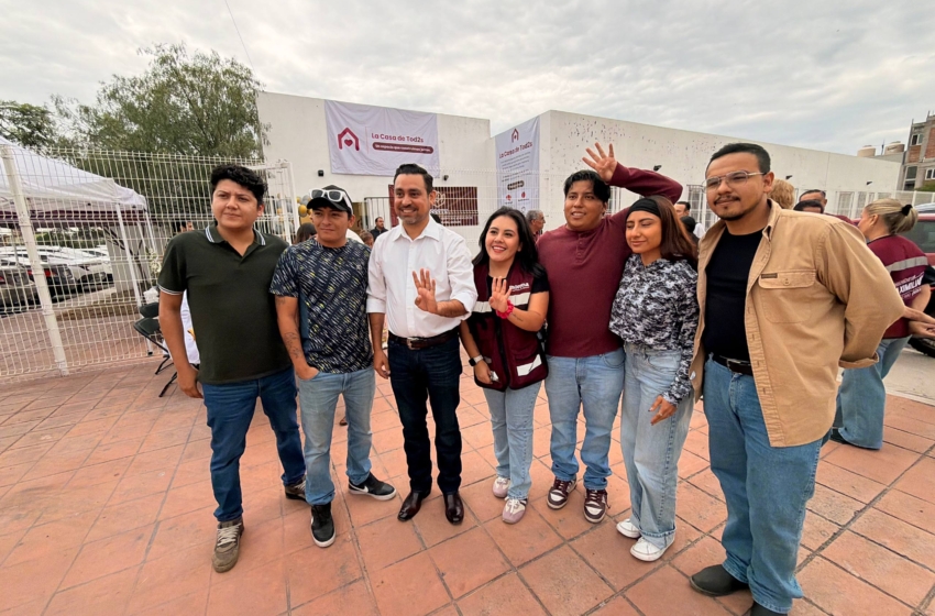  Homero Barrera abre casa de enlace del Segundo Distrito; busca ser punto de encuentro de la comunidad
