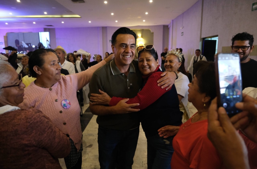  Convivió Luis Nava con cerca de mil adultos mayores de todo el estado