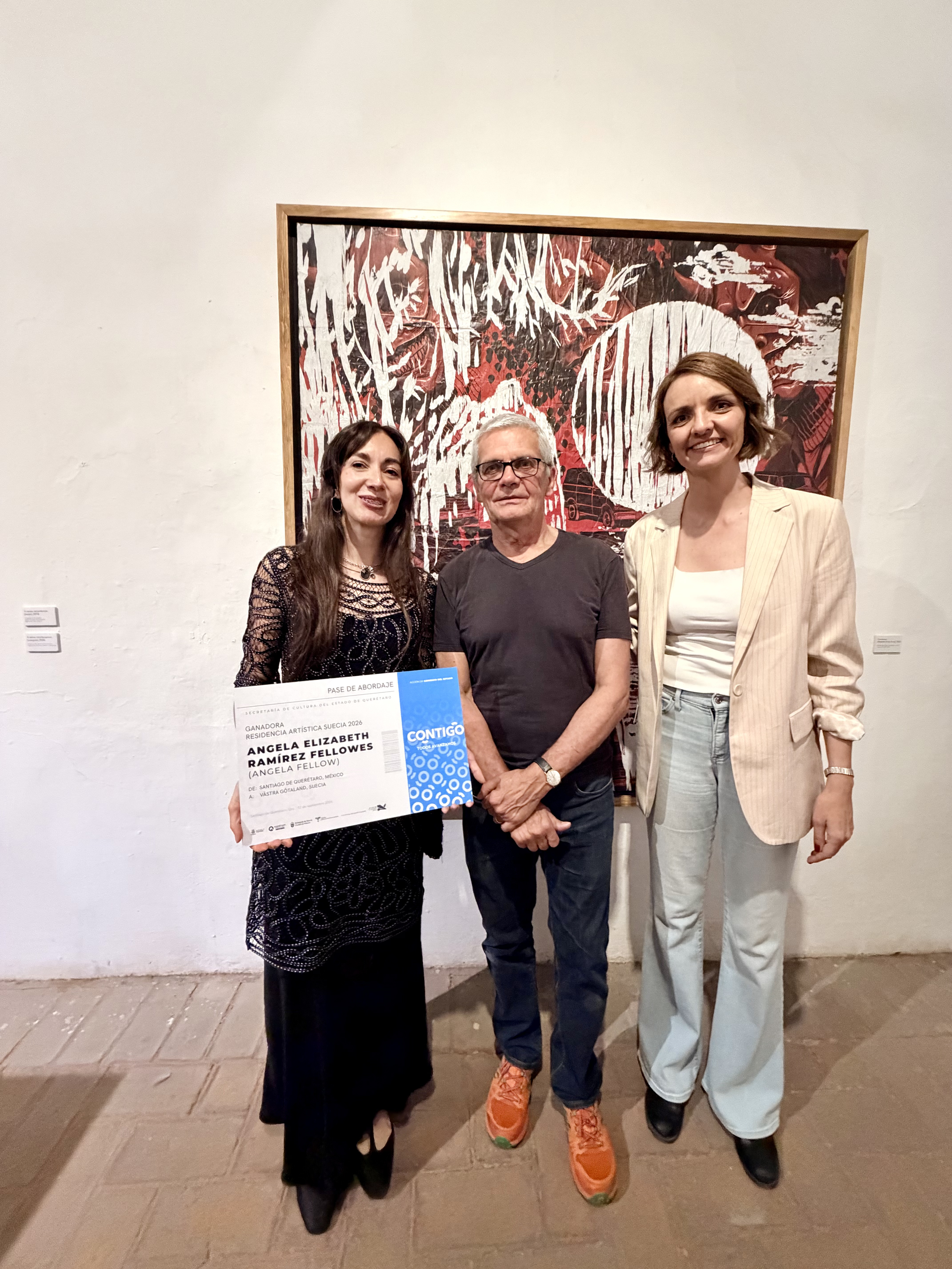  Ángela Fellow realizará residencia artística en Suecia con apoyo de la SECULT