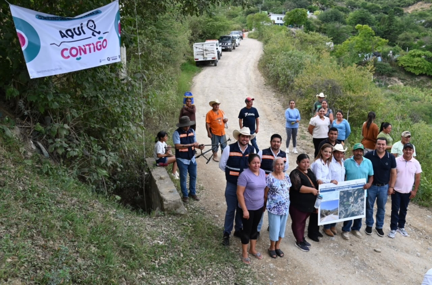  CEI invertirá cerca de 5 mdp en camino de El Lindero a Ojo de Agua en Jalpan