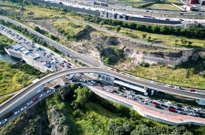 Prevén apertura de cuatro carriles en la carretera federal 57 para el 15 de octubre
