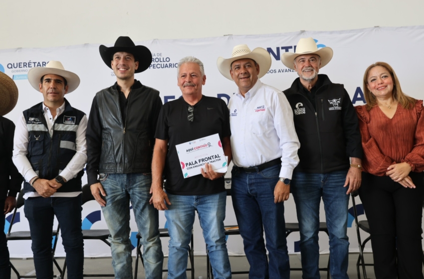  SEDEA entrega semilla e implementos agrícolas a productores de El Marqués