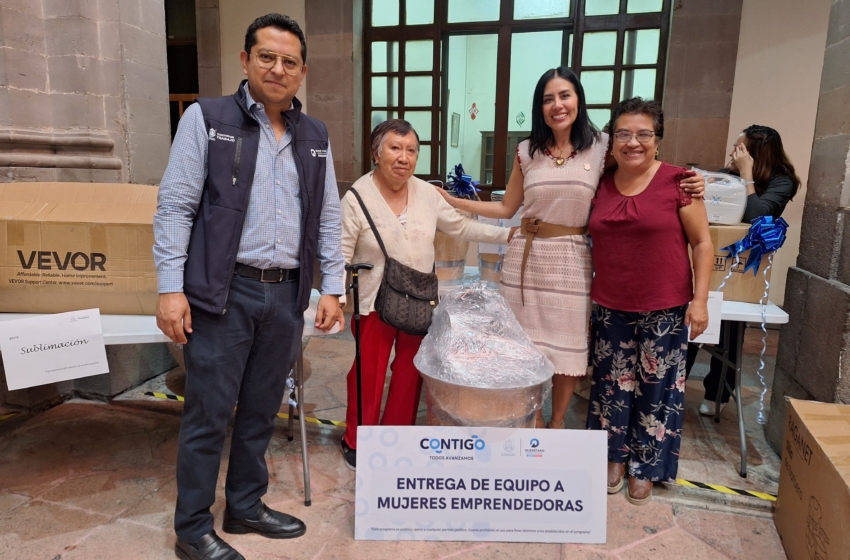 ST entrega equipamiento a 45 proyectos de autoempleo en la zona metropolitana