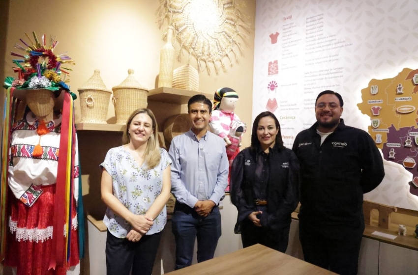  SEDESOQ revisa operación de la Casa Queretana de las Artesanías y JAPEQ