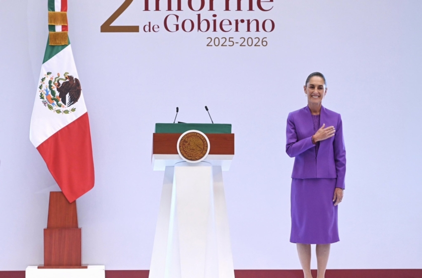  “México va mejor y tiene rumbo”, afirma Sheinbaum en su Segundo Informe de Gobierno