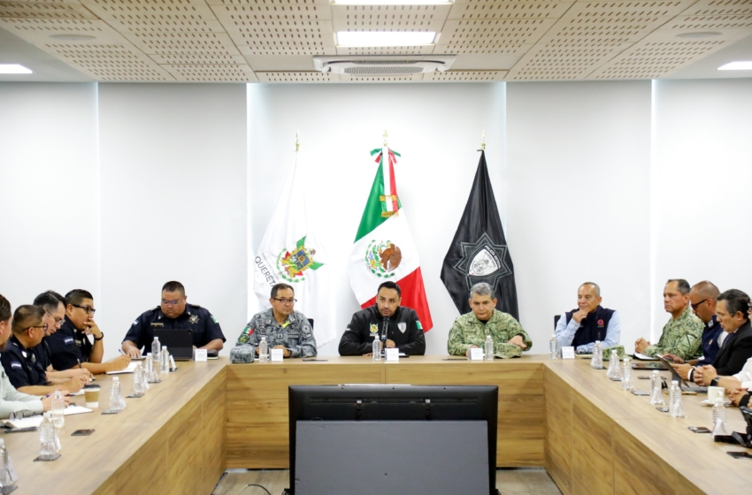  SSC prepara operativo de seguridad para las Fiestas Patrias en los 18 municipios