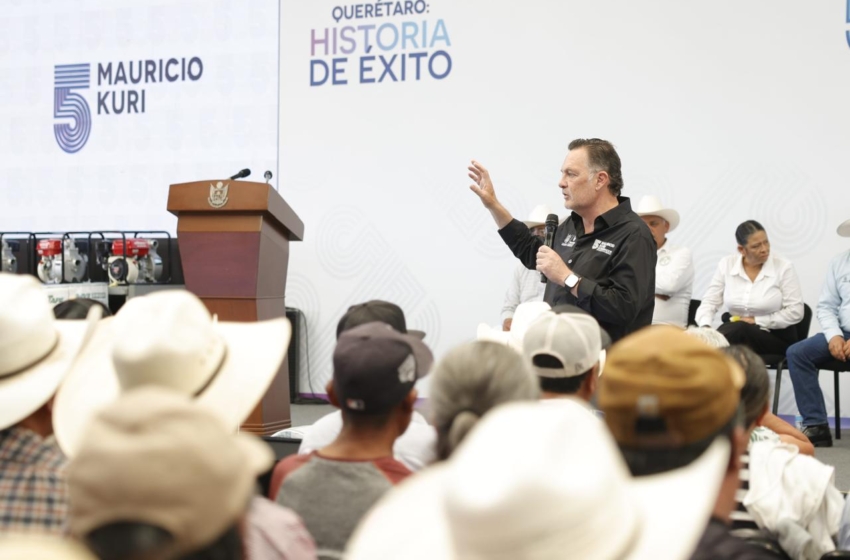  Apoyan a 579 productores del campo en San Juan del Río