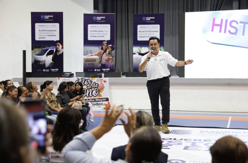  Luis Nava presenta resultados del 5to. Informe de Gobierno a familias de San Juan del Río