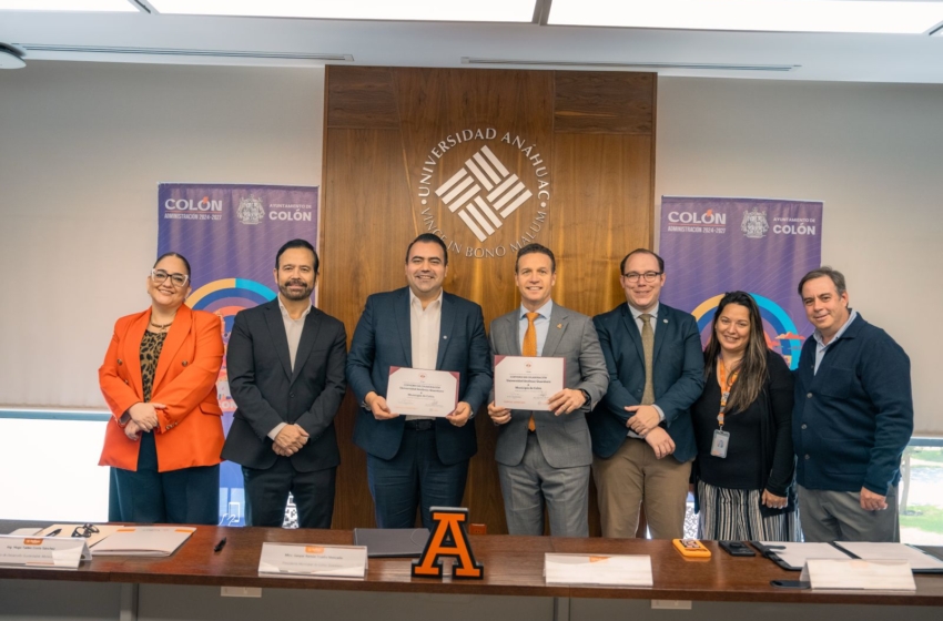  Universidad Anáhuac Querétaro y Colón firman alianza para impulsar desarrollo social y formación profesional