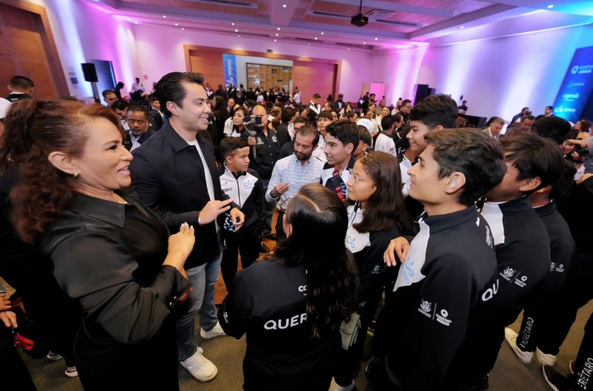  Felifer Macías reconoce a atletas queretanos rumbo a la Paralimpiada Nacional CONADE 2026