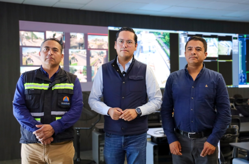  Chepe Guerrero mantiene monitoreo ante lluvias en Corregidora