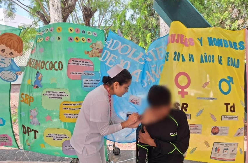 IMSS Querétaro invita a completar esquemas de vacunación durante campaña 2026