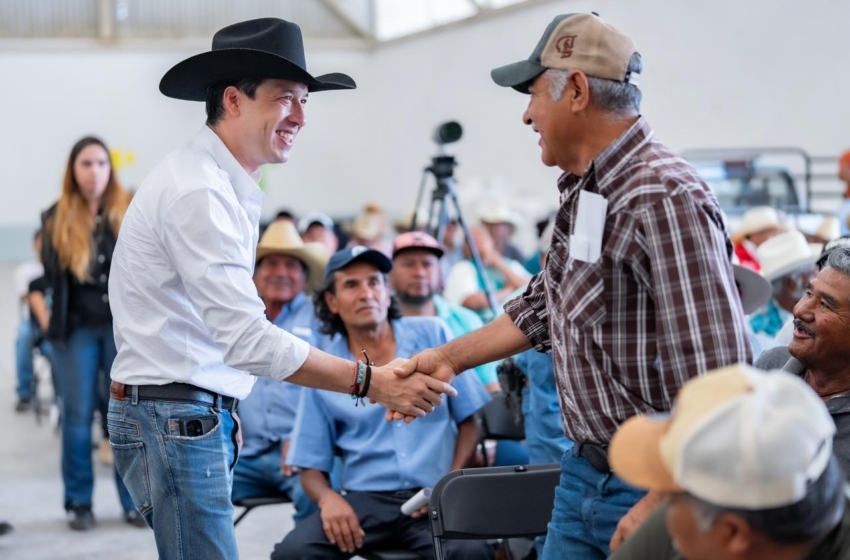  Rodrigo Monsalvo incrementa inversión para fortalecer el campo en El Marqués con más de 11 mil productores beneficiados