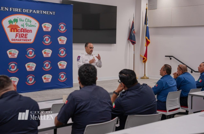  Bomberos de Corregidora reciben capacitación internacional en McAllen