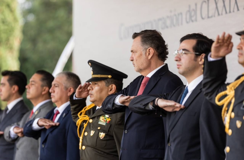  Kuri llama a honrar a los Niños Héroes con trabajo y responsabilidad por México