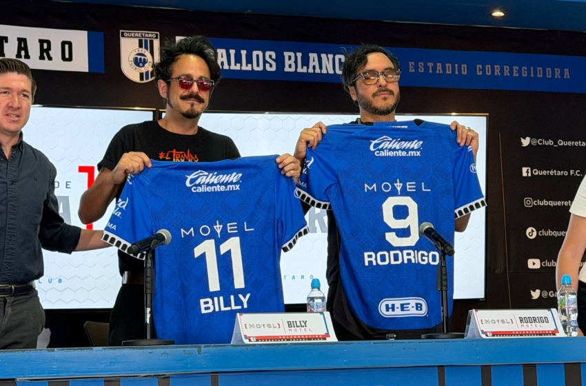  Motel promocionará su disco “Atemporal” durante el partido entre Gallos Blancos y León