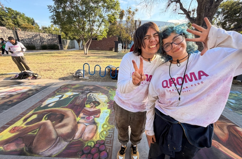  Estudiantes de artes visuales conquistan el primer y tercer lugar del concurso de madonnari en Qroma 2026
