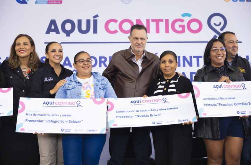  Gobierno del Estado invierte cerca de 17 mdp en infraestructura educativa en San Juan del Río