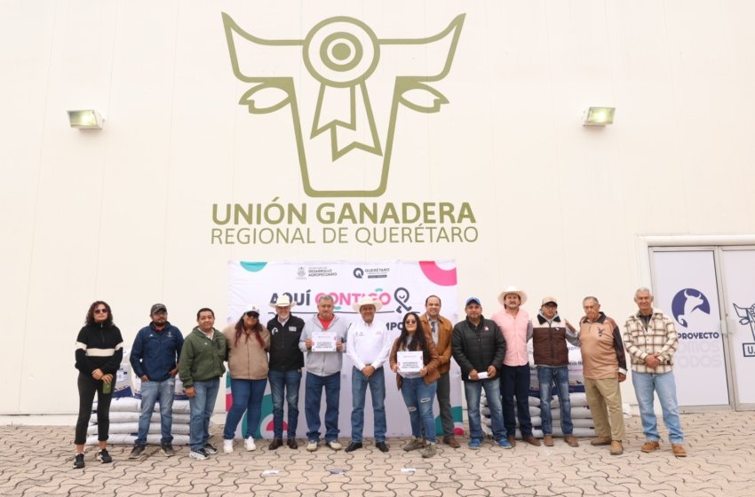  SEDEA entrega suplemento alimentario a cunicultores
