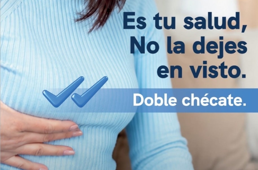  Secretaría de Salud llama a reforzar la detección oportuna del cáncer de mama
