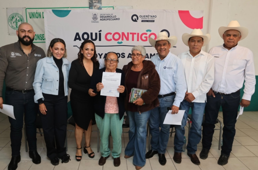  SEDEA rehabilita 18 casas ejidales en San Juan del Río con inversión de 850 mil pesos