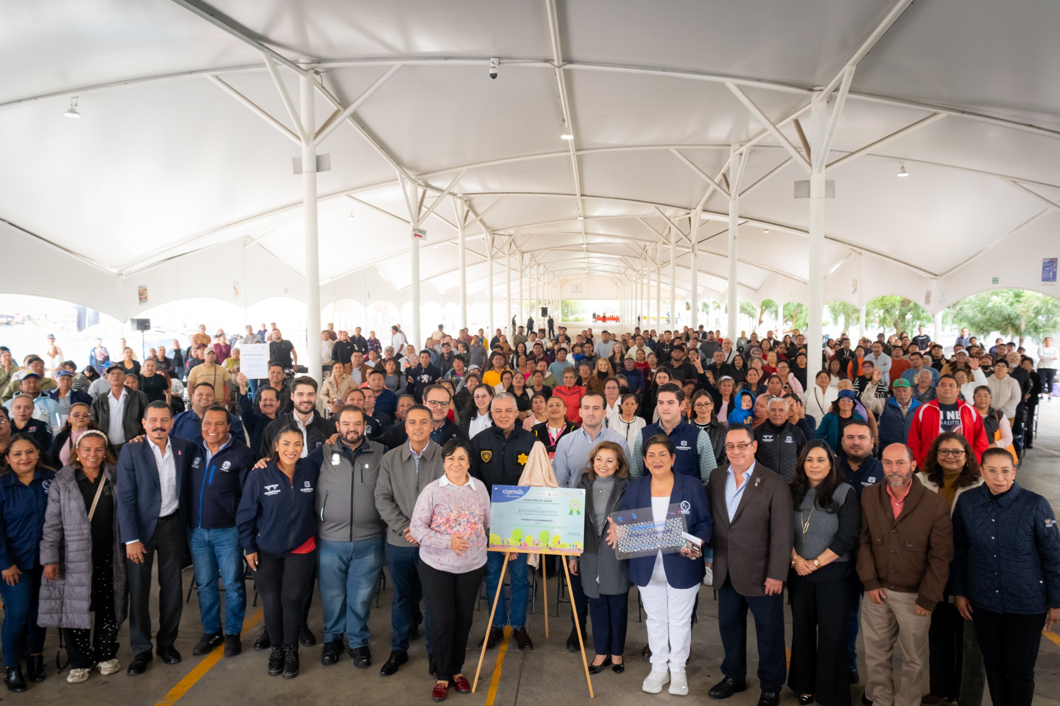  Tianguis Sombrerete obtiene certificación como entorno favorable para la salud