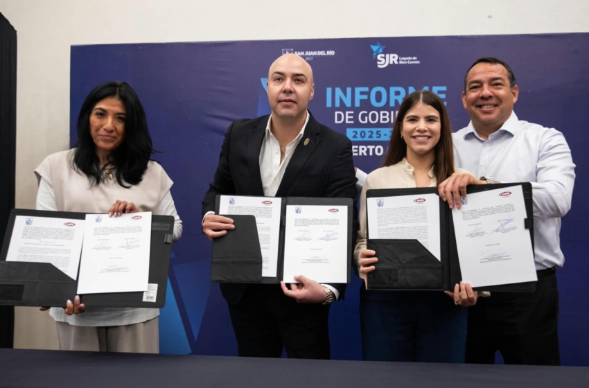  Roberto Cabrera firma convenio con CMIC Querétaro para fortalecer capacidades técnicas