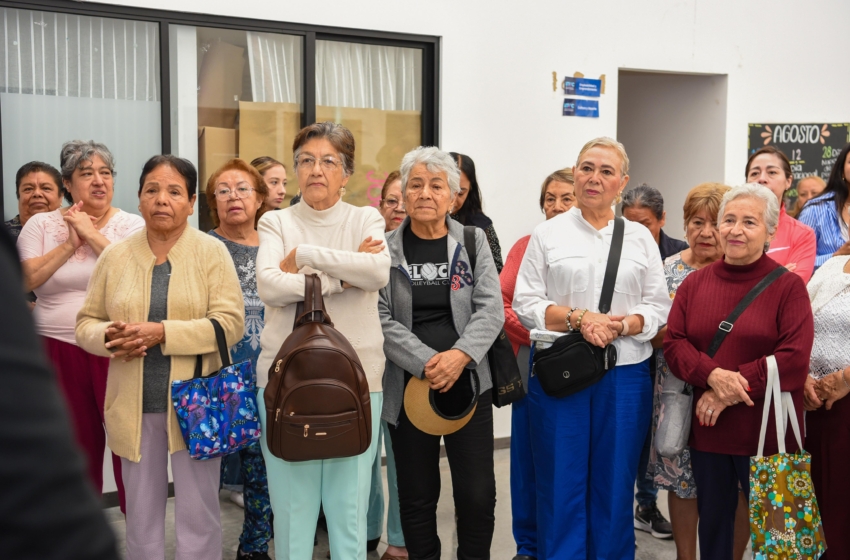  Corregidora reabre aula para más de 90 personas adultas mayores
