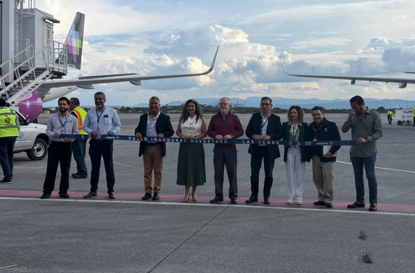  Volaris abre nueva ruta directa entre Querétaro y Las Vegas