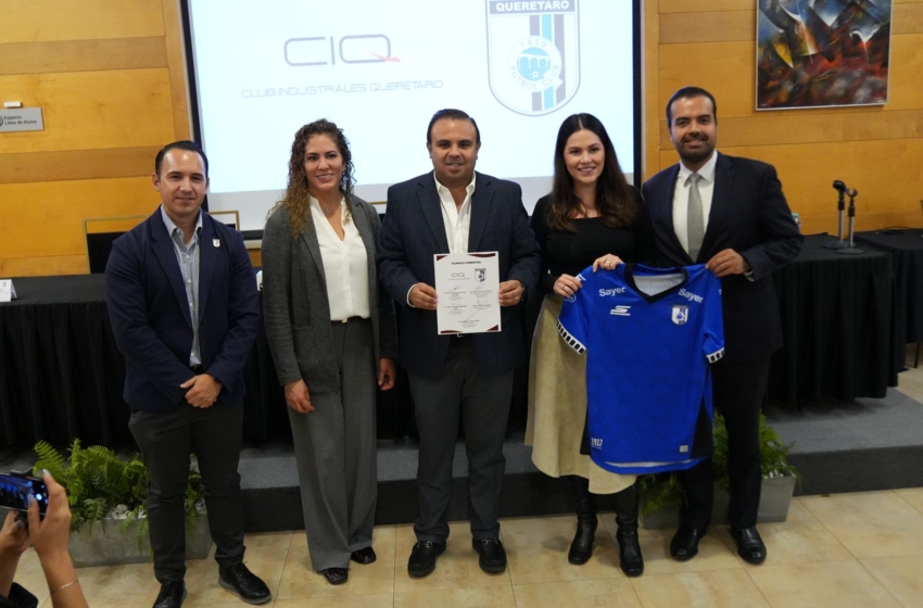 Club de Industriales de Querétaro y Gallos Blancos anuncian alianza para fortalecer la vinculación empresarial y social