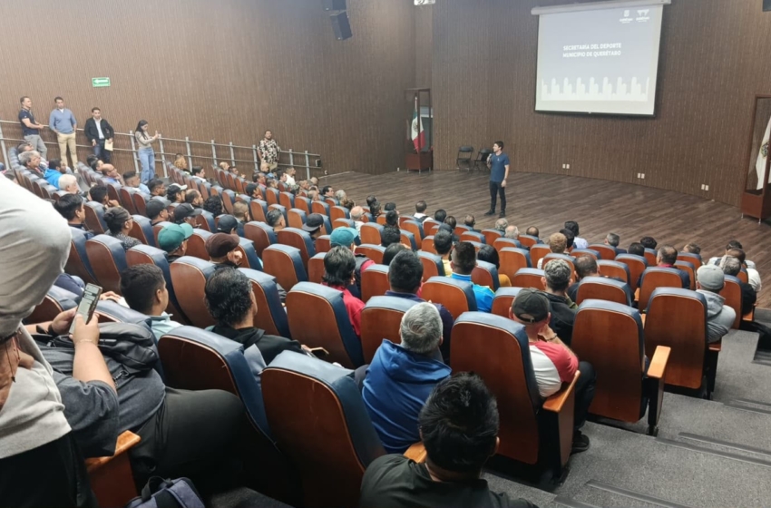  Secretaría del Deporte fortalece coordinación con ligas de fútbol amateur